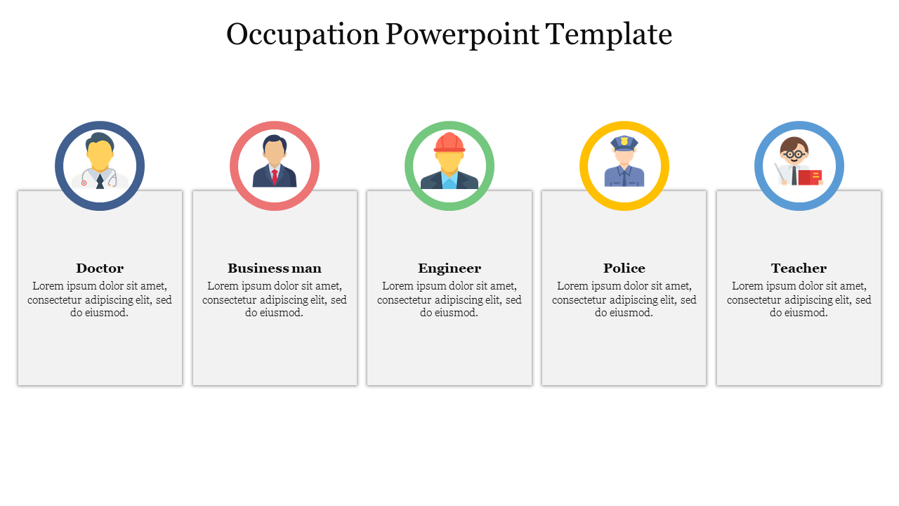 Get involved in Occupation PowerPoint Template Themes